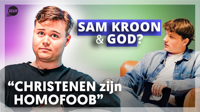 Influencer Sam Kroon in gesprek over zijn (on)geloof in God