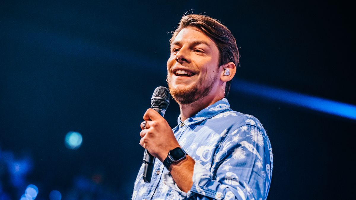 Joram Kaat Presentator Van De Eo Jongerendag Eo Beam