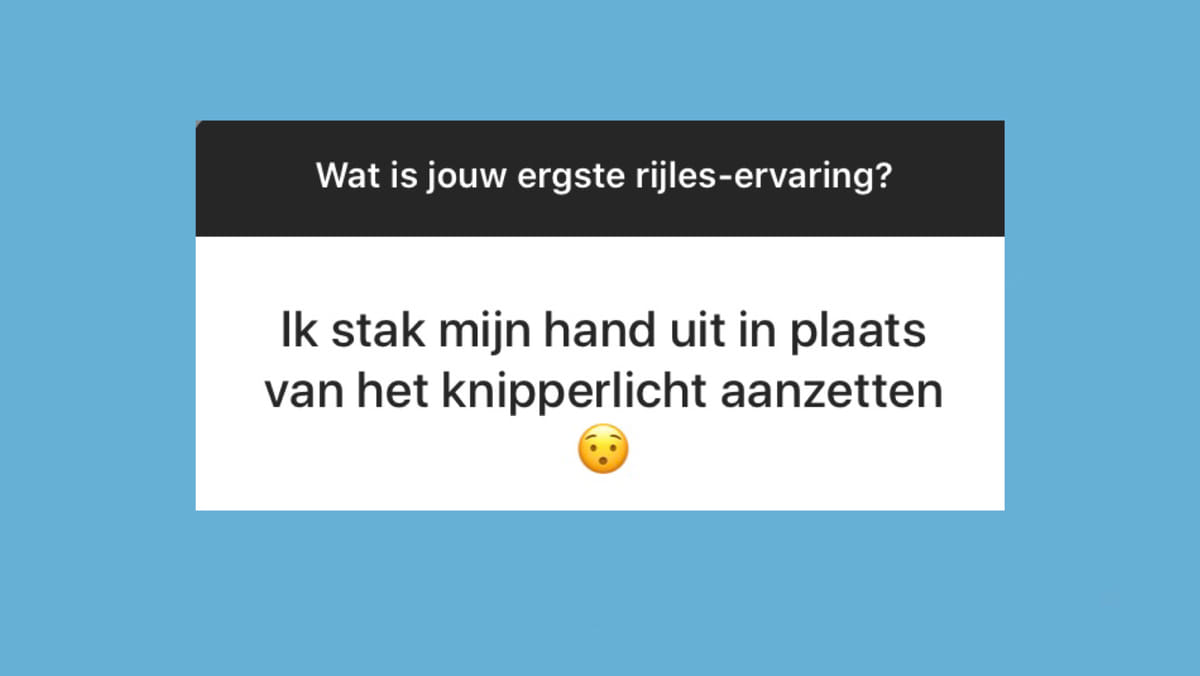 Gruwelijke rijles verhalen: "Mijn rij-instructeur viel in slaap"