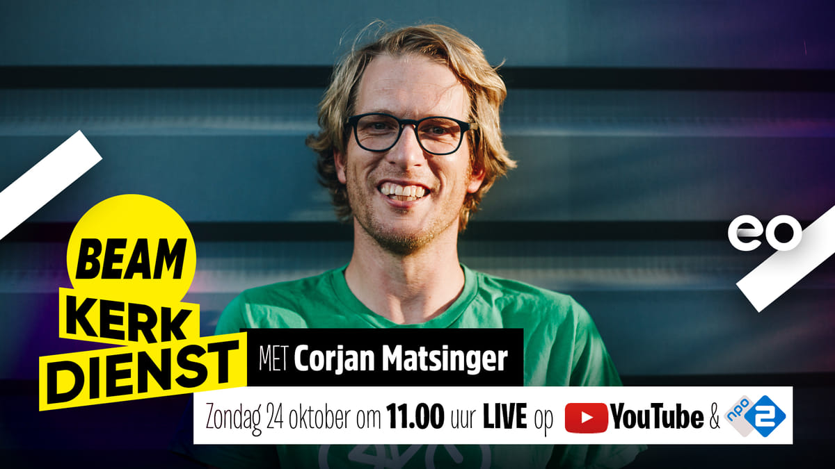 LIVE | BEAM Kerkdienst met Corjan Matsinger én popmuziek