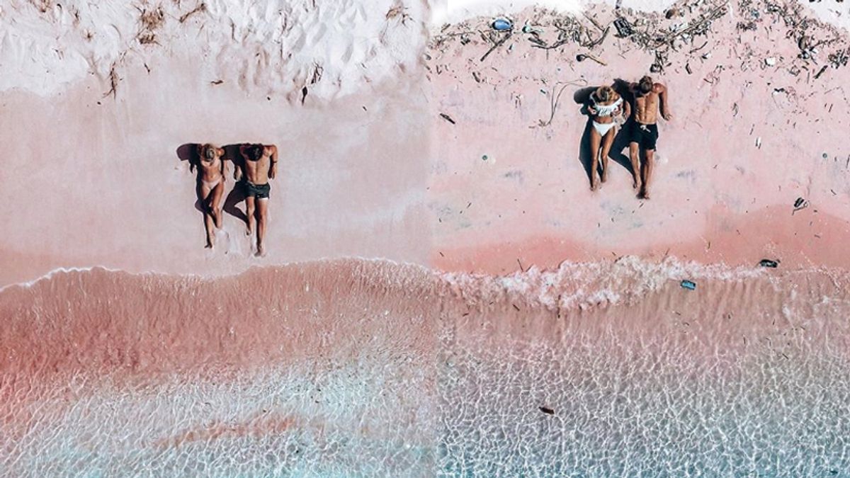 Paradijselijk Strand In Indonesië In één Jaar Geruïneerd Eo Beam 