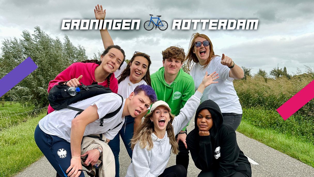 Wij fietsten van Groningen naar Rotterdam voor de EO-Jongerendag 😱