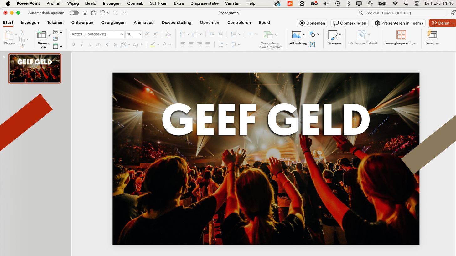 Doe mee aan de ✨POWERPOINT ACTIE✨ en help de EOJD!