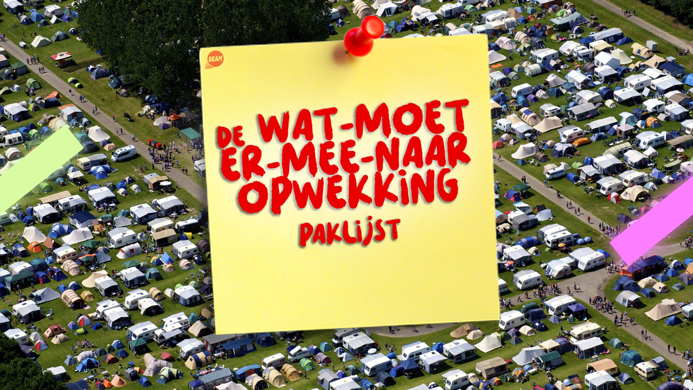 Op deze manier vergeet je niets voor dit Opwekkingweekend EO BEAM