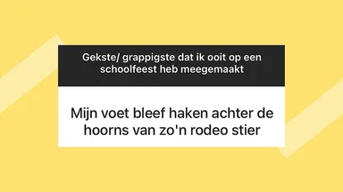 10x de gekste dingen die je meemaakt op een schoolfeest: 'De DJ tafel viel om'
