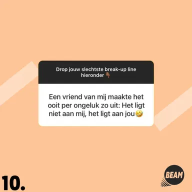 10x de allerslechtste break-up lines💔
