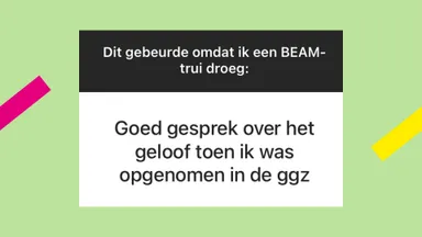 12x bijzondere ervaringen door de BEAM-trui
