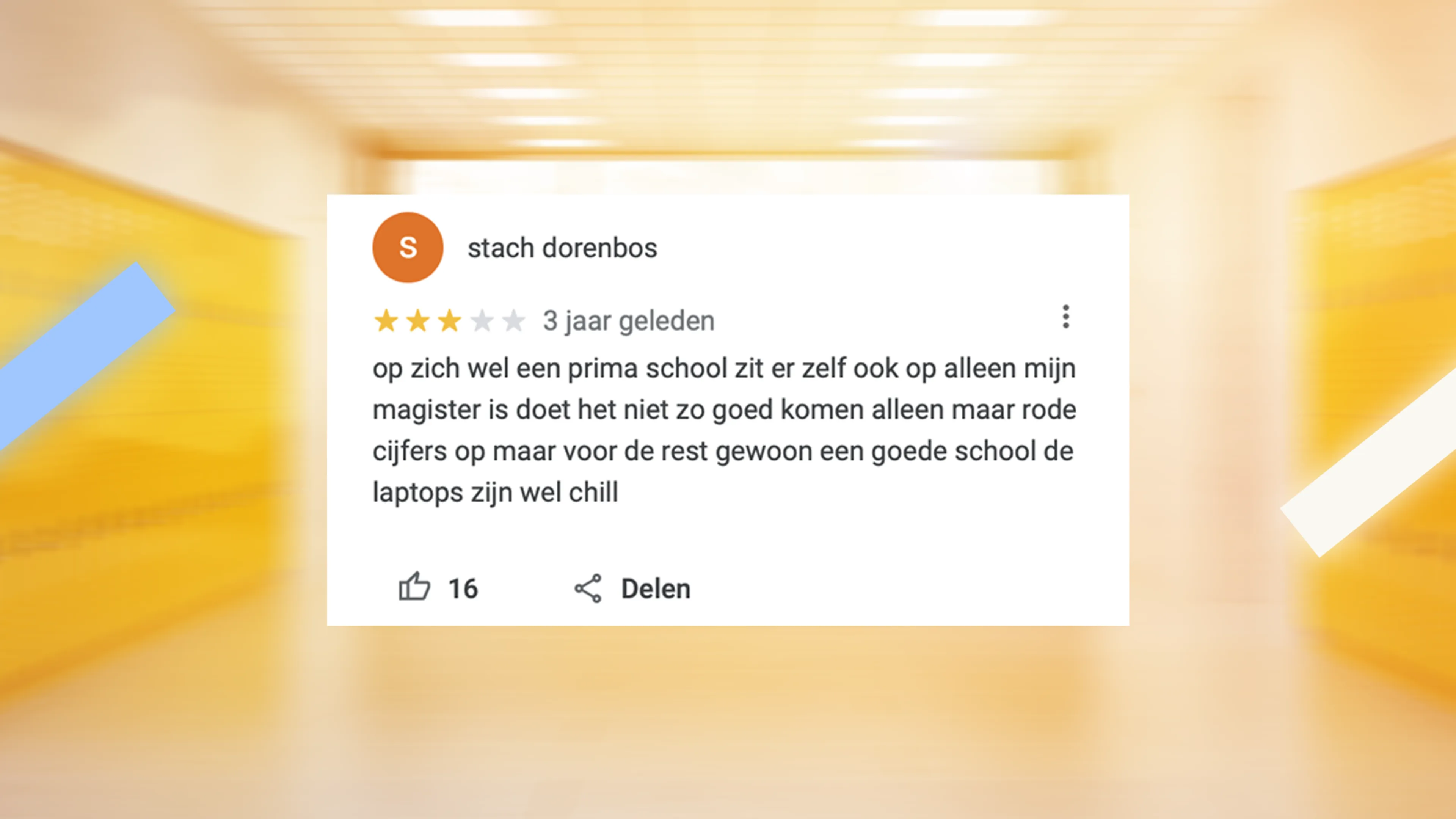 Tien hilarische reviews van middelbare scholen!