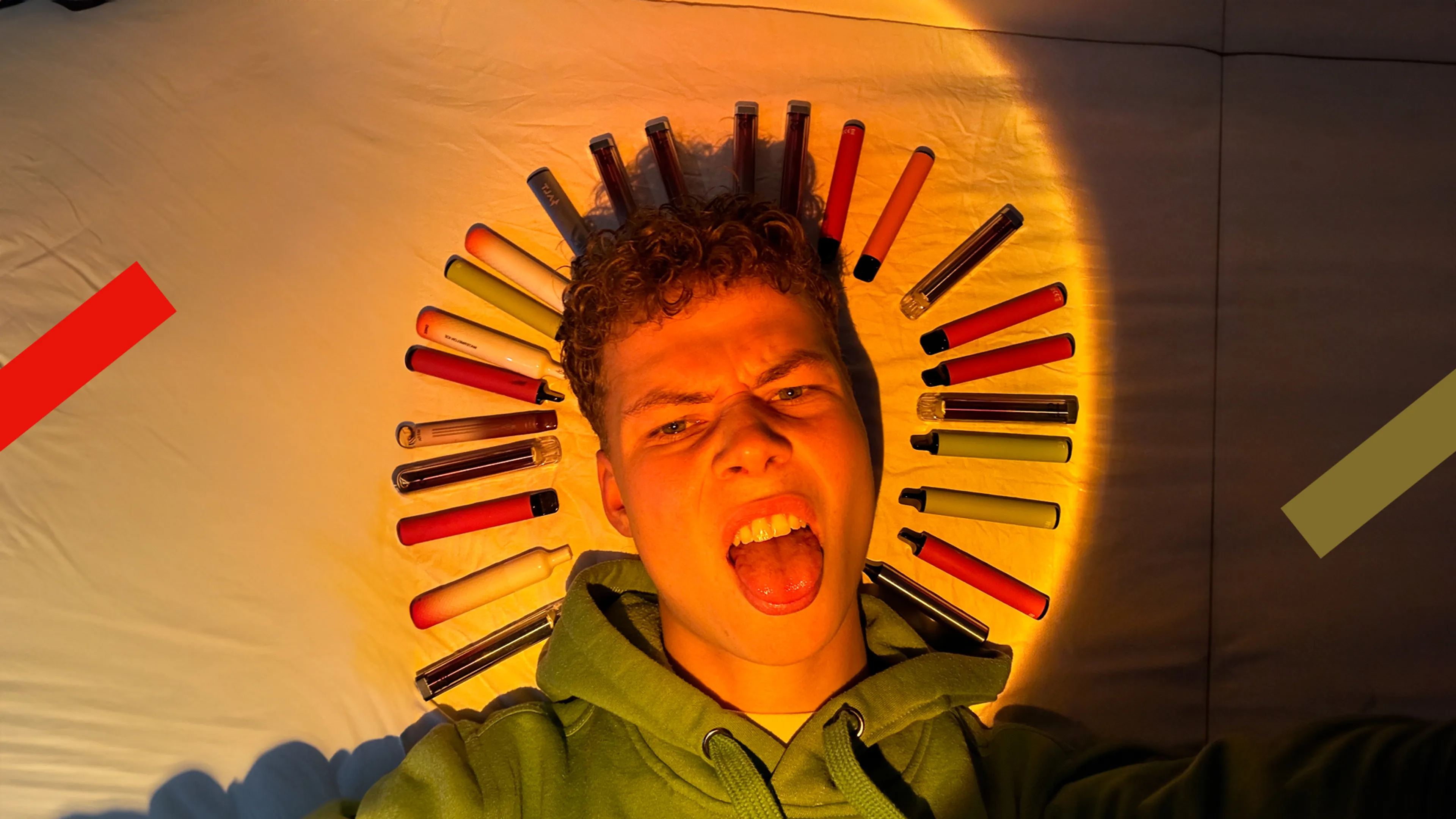 Jelte: 'Al m'n vrienden vapen, dus zo erg is het niet'