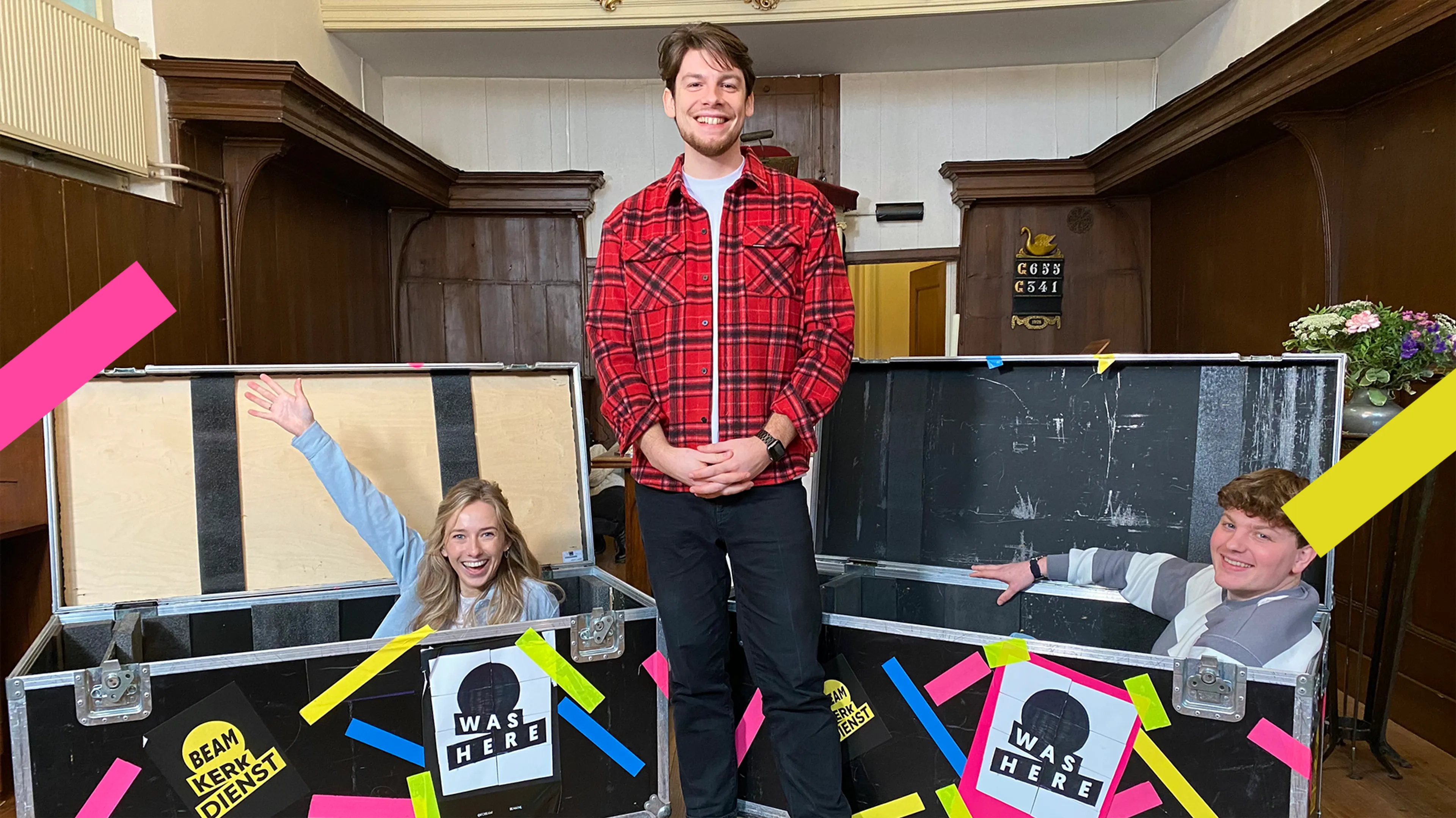 Huilen: Joram stopt met presentatie BEAM Kerkdienst