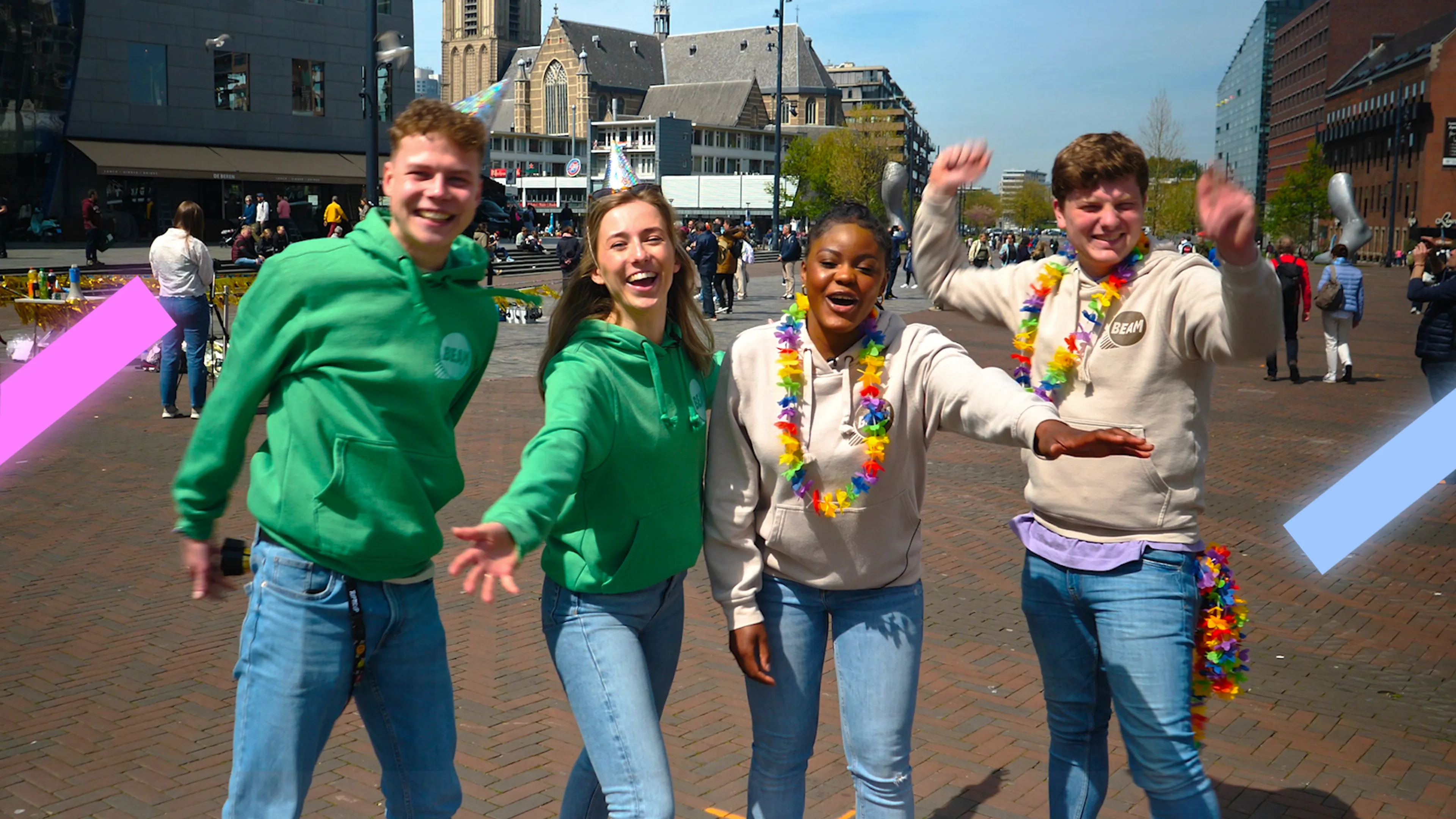 LACHEN: De BEAM-redactie PIONIERT in Rotterdam! đ§