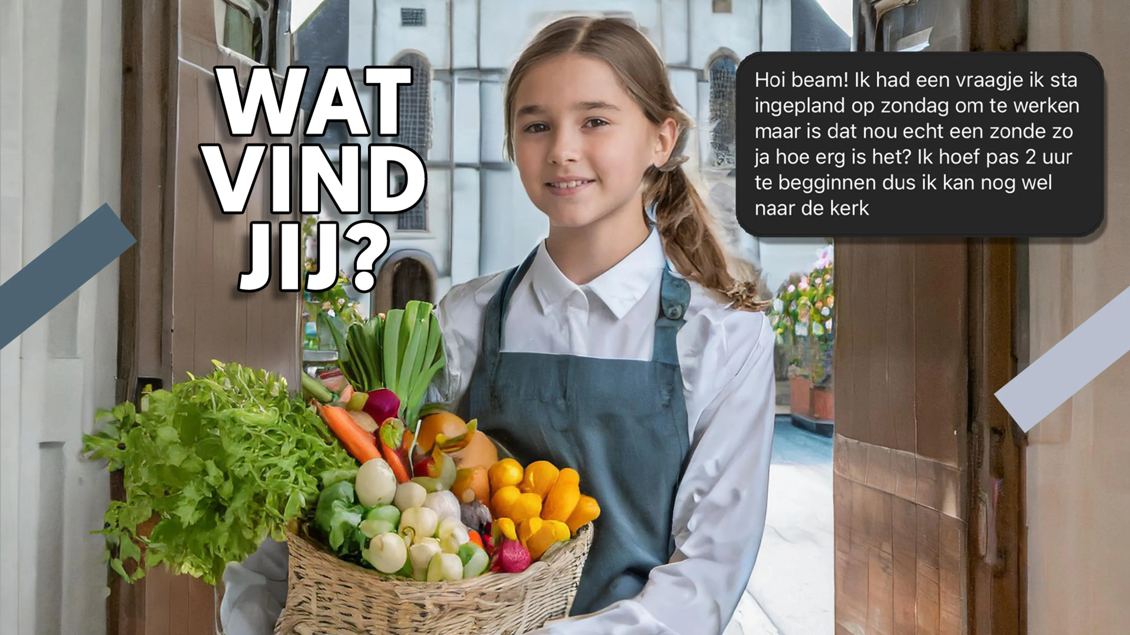 Wat vind jij: mag je tegenwoordig werken op zondag?