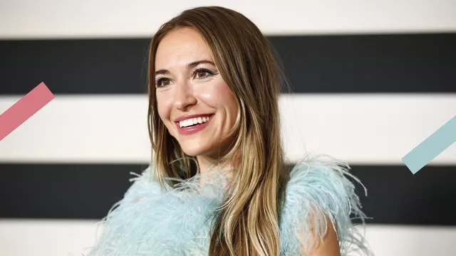Foto van Lauren Daigle op rode loper.