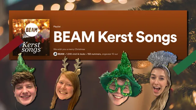 De BEAM kerst playlist op spotify met de BEAM redacteuren.