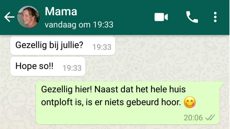 Ouders op WhatsApp: wanneer je ouders alleen maar emoticons sturen...