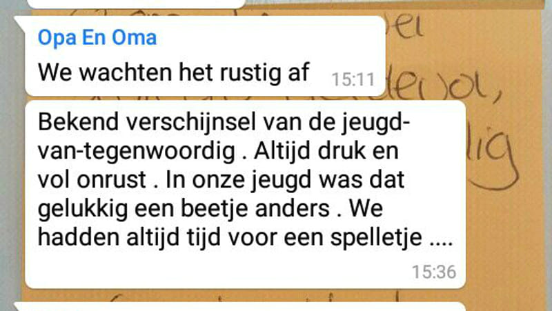 Ouders op WhatsApp: "Ik kom je redden uit de handen van knappe mannen"