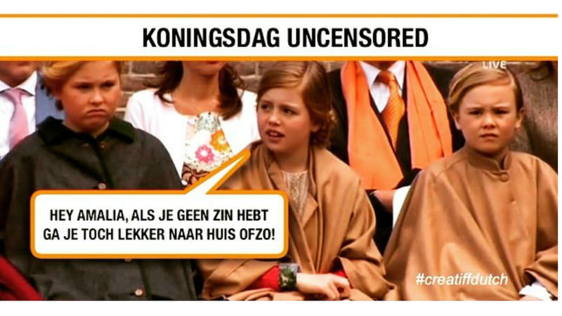 LACHEN: Koningsdag memes