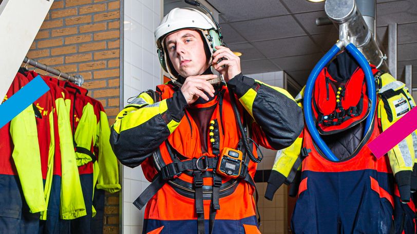 Emiel (22) redt levens op zee: 'Helaas loopt het niet altijd goed af'