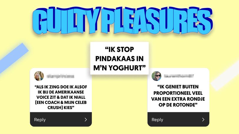 Guilty pleasures: 'Ik stop pindakaas in m'n yoghurt'