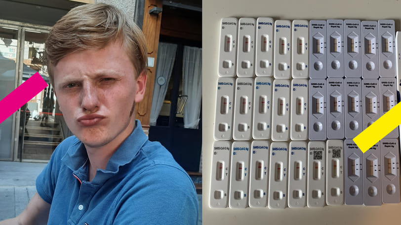 Robbert-Jan (20) woont met 10 studenten: 'Geen corona oplopen is een race tegen de klok'