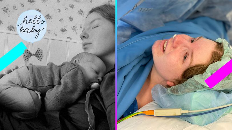 Laura (20) werd een maand geleden moeder: “Ik zie Gods hand terug in die verschrikkelijke bevalling”