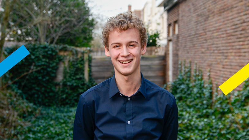Chris (17) is jongste kandidaat van de ChristenUnie: ‘Ik wil een verschil maken’